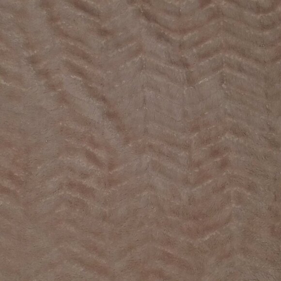 Thro by Marlo Lorenz Solid Pink Chevron Print Embossed Baby Blanket SUPER SOFT - Picture 4 of 5